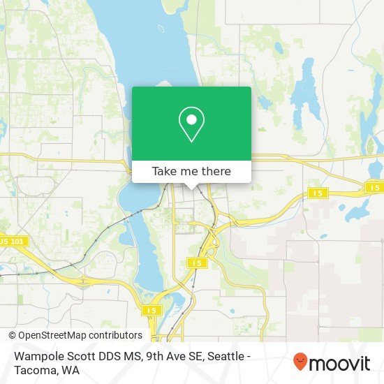 Mapa de Wampole Scott DDS MS, 9th Ave SE