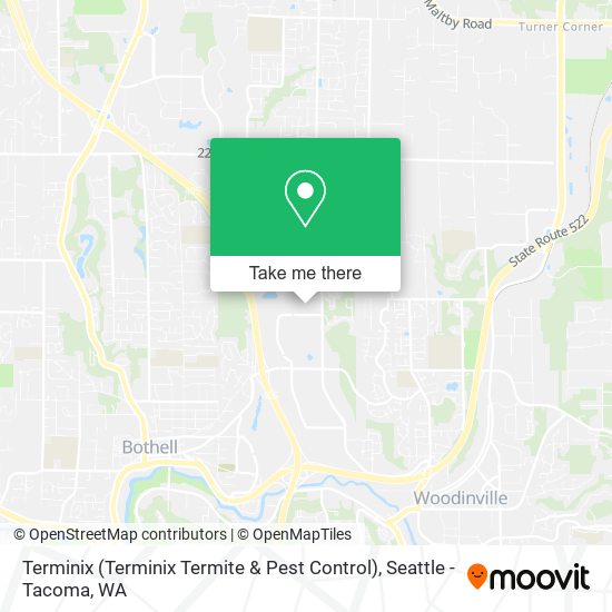 Mapa de Terminix (Terminix Termite & Pest Control)
