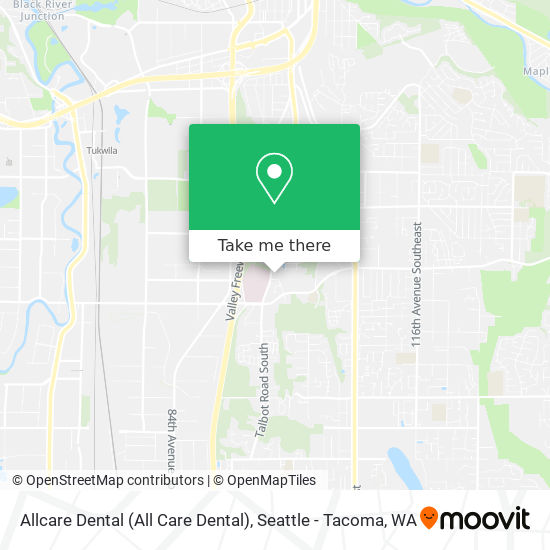 Mapa de Allcare Dental (All Care Dental)