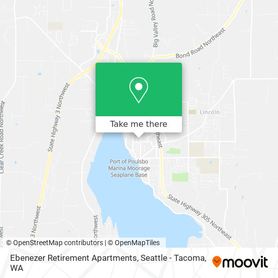 Ebenezer Retirement Apartments map