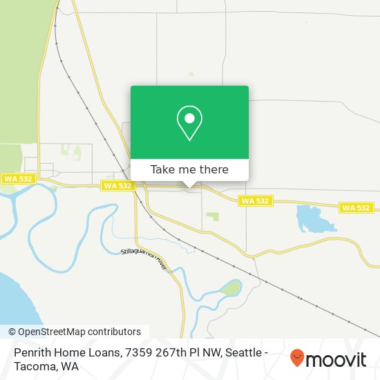 Penrith Home Loans, 7359 267th Pl NW map