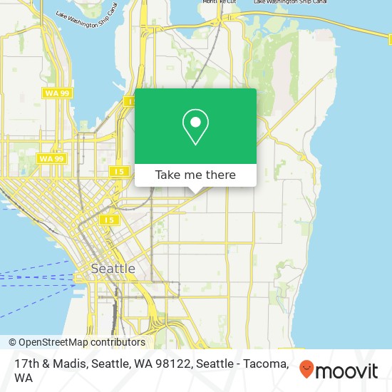 17th & Madis, Seattle, WA 98122 map