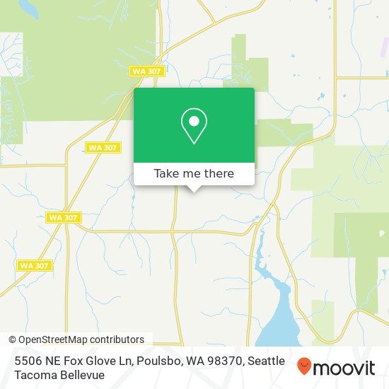 5506 NE Fox Glove Ln, Poulsbo, WA 98370 map