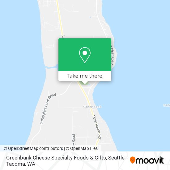 Mapa de Greenbank Cheese Specialty Foods & Gifts