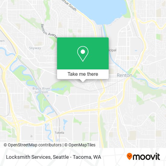 Locksmith Services map