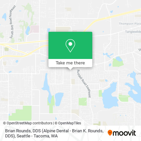 Brian Rounds, DDS (Alpine Dental - Brian K. Rounds, DDS) map