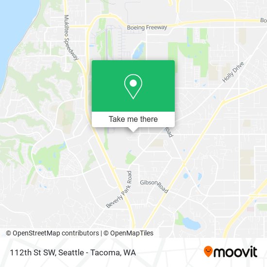 Mapa de 112th St SW