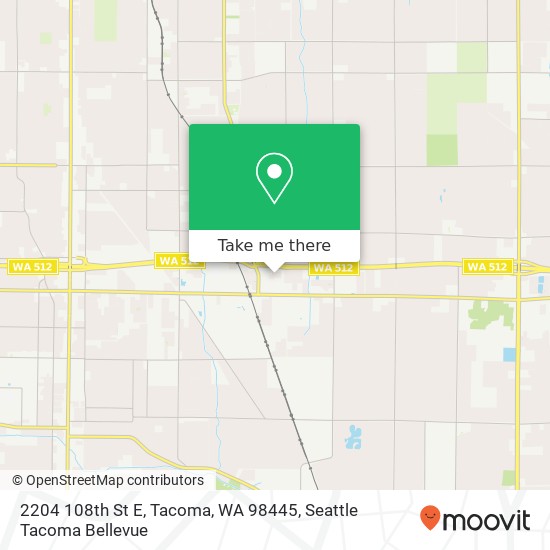2204 108th St E, Tacoma, WA 98445 map