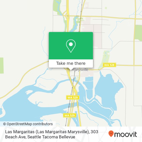 Mapa de Las Margaritas (Las Margaritas Marysville), 303 Beach Ave