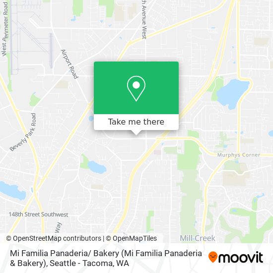 Mi Familia Panaderia/ Bakery map