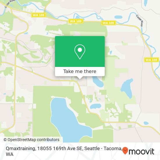 Mapa de Qmaxtraining, 18055 169th Ave SE