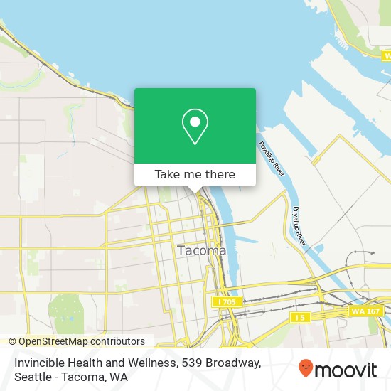 Mapa de Invincible Health and Wellness, 539 Broadway