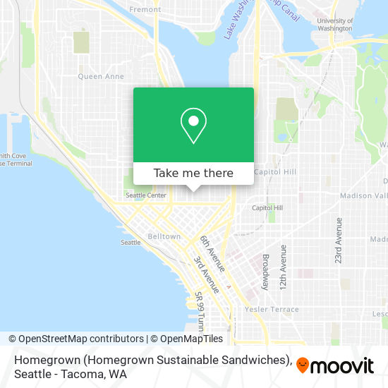 Homegrown (Homegrown Sustainable Sandwiches) map
