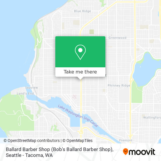 Ballard Barber Shop (Bob's Ballard Barber Shop) map