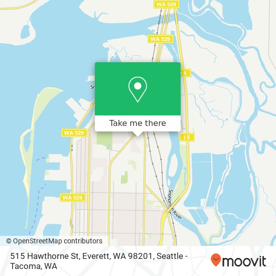 515 Hawthorne St, Everett, WA 98201 map