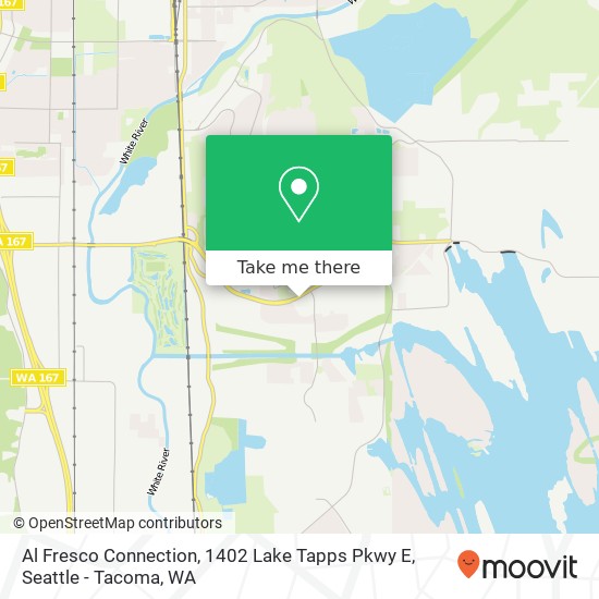 Al Fresco Connection, 1402 Lake Tapps Pkwy E map