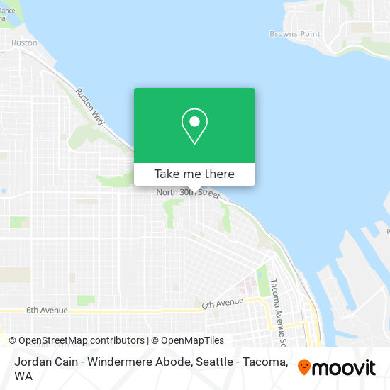 Mapa de Jordan Cain - Windermere Abode