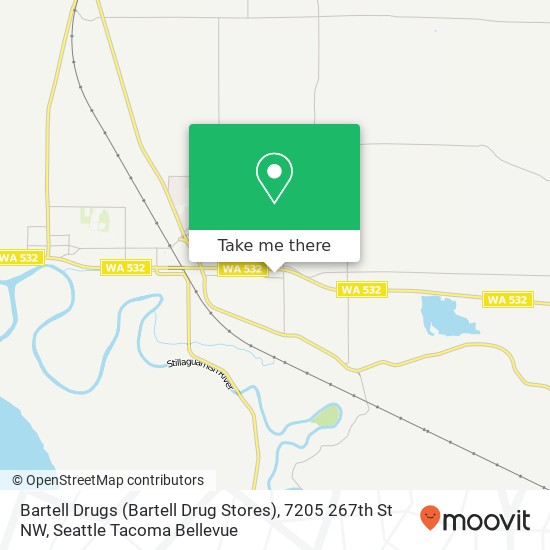 Mapa de Bartell Drugs (Bartell Drug Stores), 7205 267th St NW