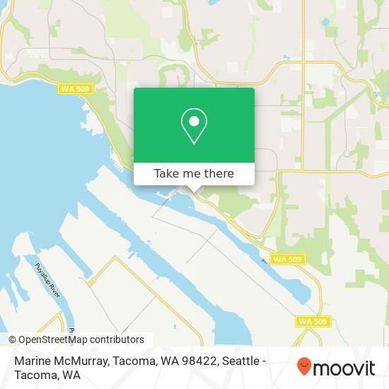 Marine McMurray, Tacoma, WA 98422 map