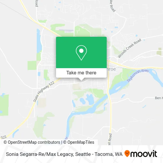 Mapa de Sonia Segarra-Re/Max Legacy
