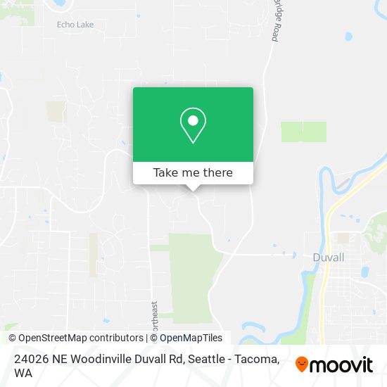 Mapa de 24026 NE Woodinville Duvall Rd