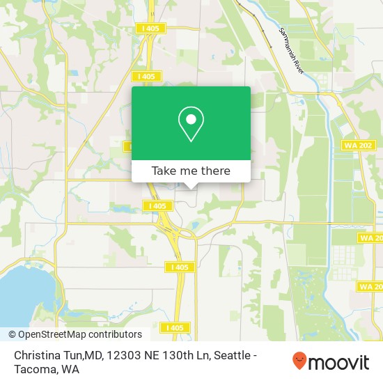 Christina Tun,MD, 12303 NE 130th Ln map