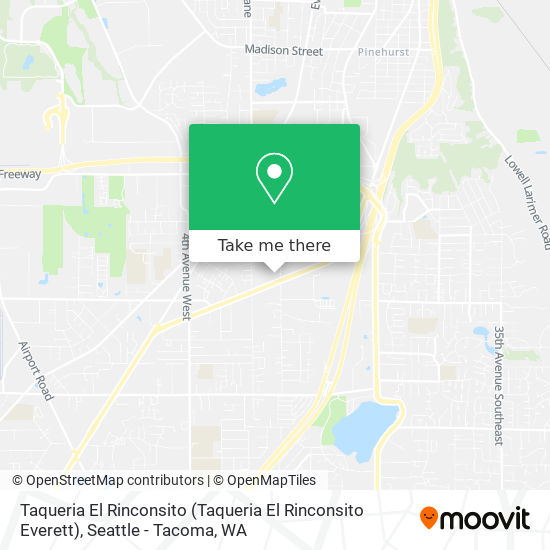 Mapa de Taqueria El Rinconsito