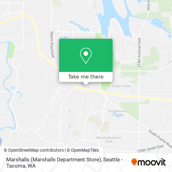 Marshalls (Marshalls Department Store) map