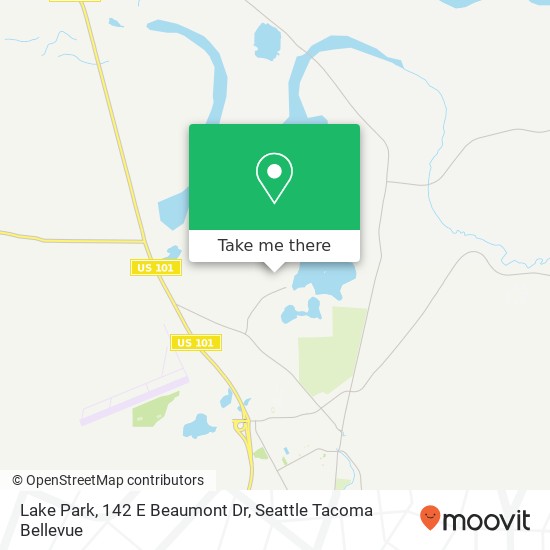 Mapa de Lake Park, 142 E Beaumont Dr