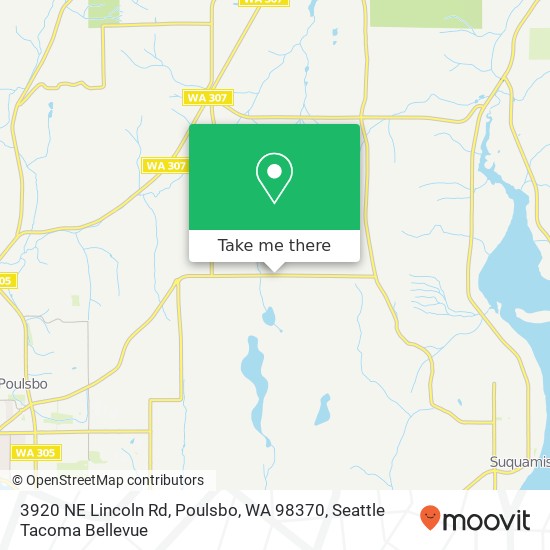 3920 NE Lincoln Rd, Poulsbo, WA 98370 map