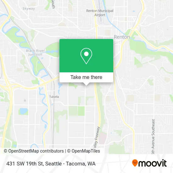 Mapa de 431 SW 19th St