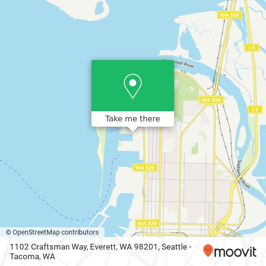 1102 Craftsman Way, Everett, WA 98201 map