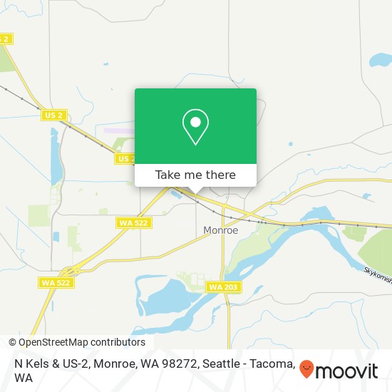 N Kels & US-2, Monroe, WA 98272 map