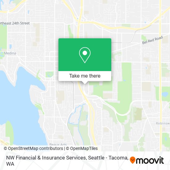 Mapa de NW Financial & Insurance Services