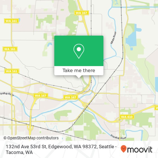 132nd Ave 53rd St, Edgewood, WA 98372 map