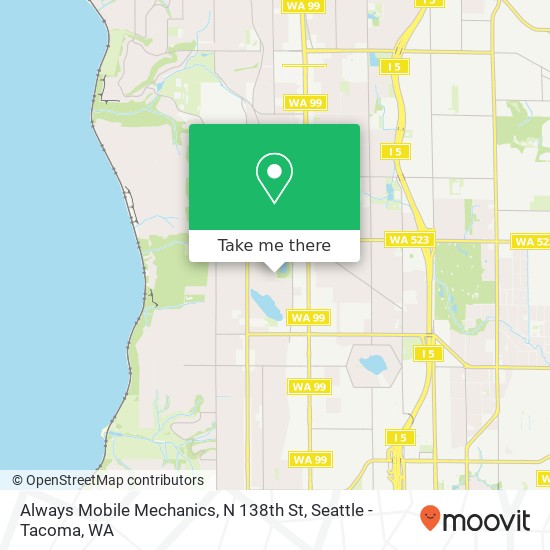 Always Mobile Mechanics, N 138th St map