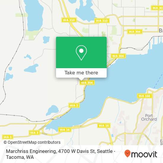 Marchriss Engineering, 4700 W Davis St map