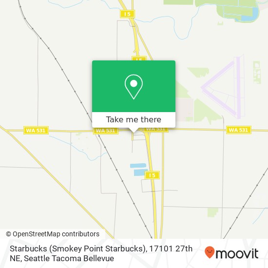 Starbucks (Smokey Point Starbucks), 17101 27th NE map