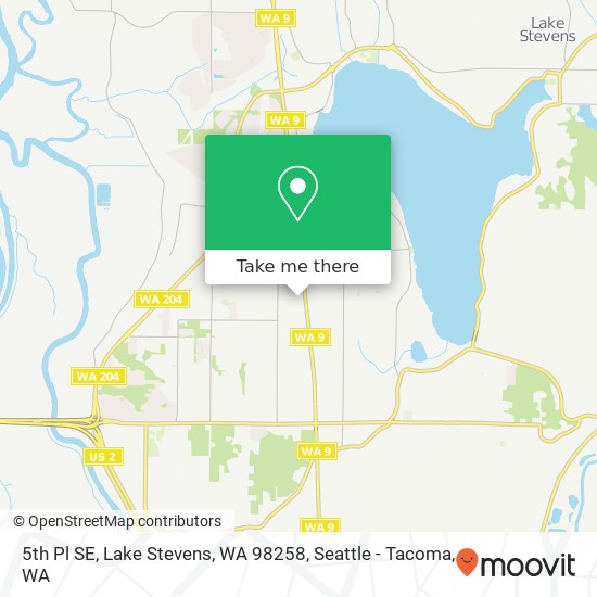 5th Pl SE, Lake Stevens, WA 98258 map