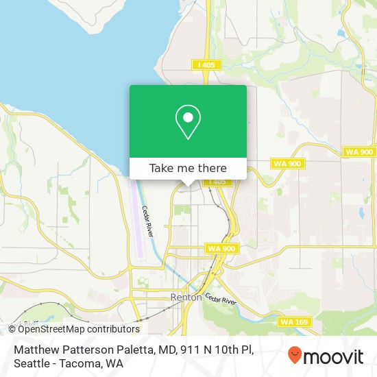 Matthew Patterson Paletta, MD, 911 N 10th Pl map