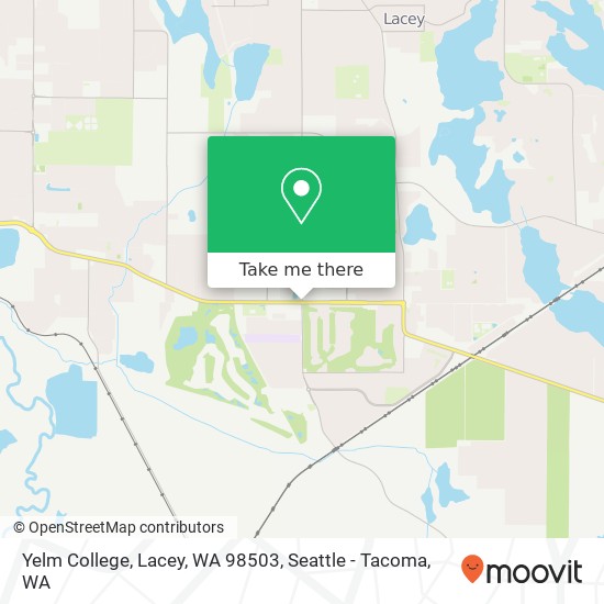 Yelm College, Lacey, WA 98503 map