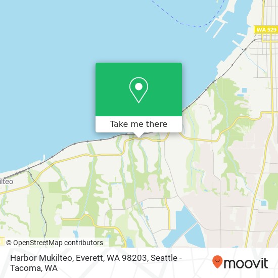 Harbor Mukilteo, Everett, WA 98203 map