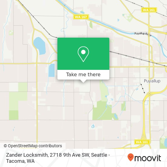 Mapa de Zander Locksmith, 2718 9th Ave SW