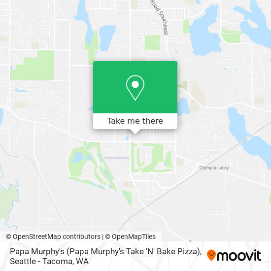 Mapa de Papa Murphy's (Papa Murphy's Take 'N' Bake Pizza)