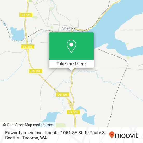 Mapa de Edward Jones Investments, 1051 SE State Route 3