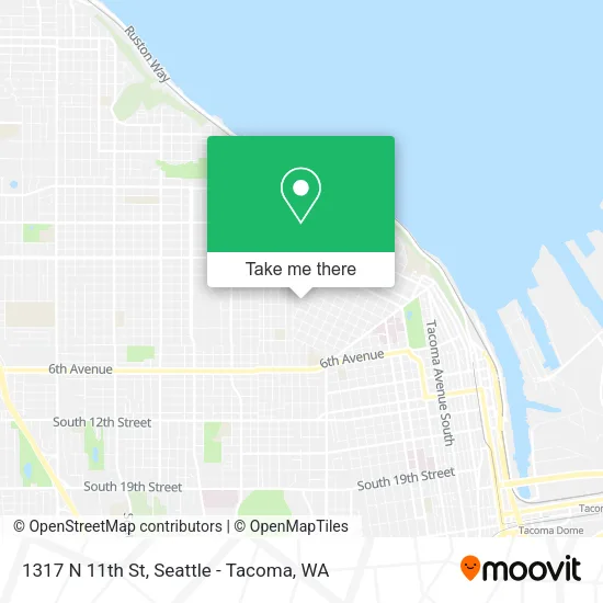 1317 N 11th St map