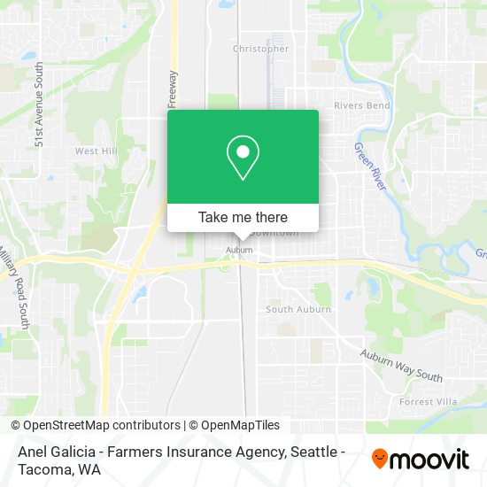 Anel Galicia - Farmers Insurance Agency map