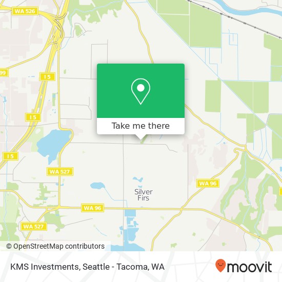 Mapa de KMS Investments, 11511 39th Ave SE