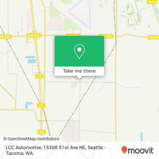 LCC Automotive, 15308 51st Ave NE map