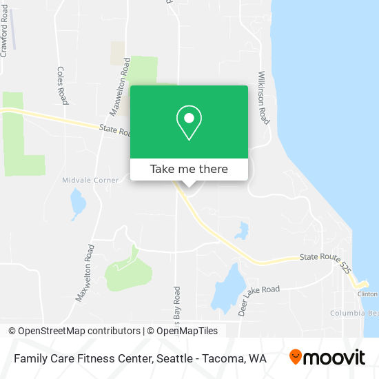 Mapa de Family Care Fitness Center